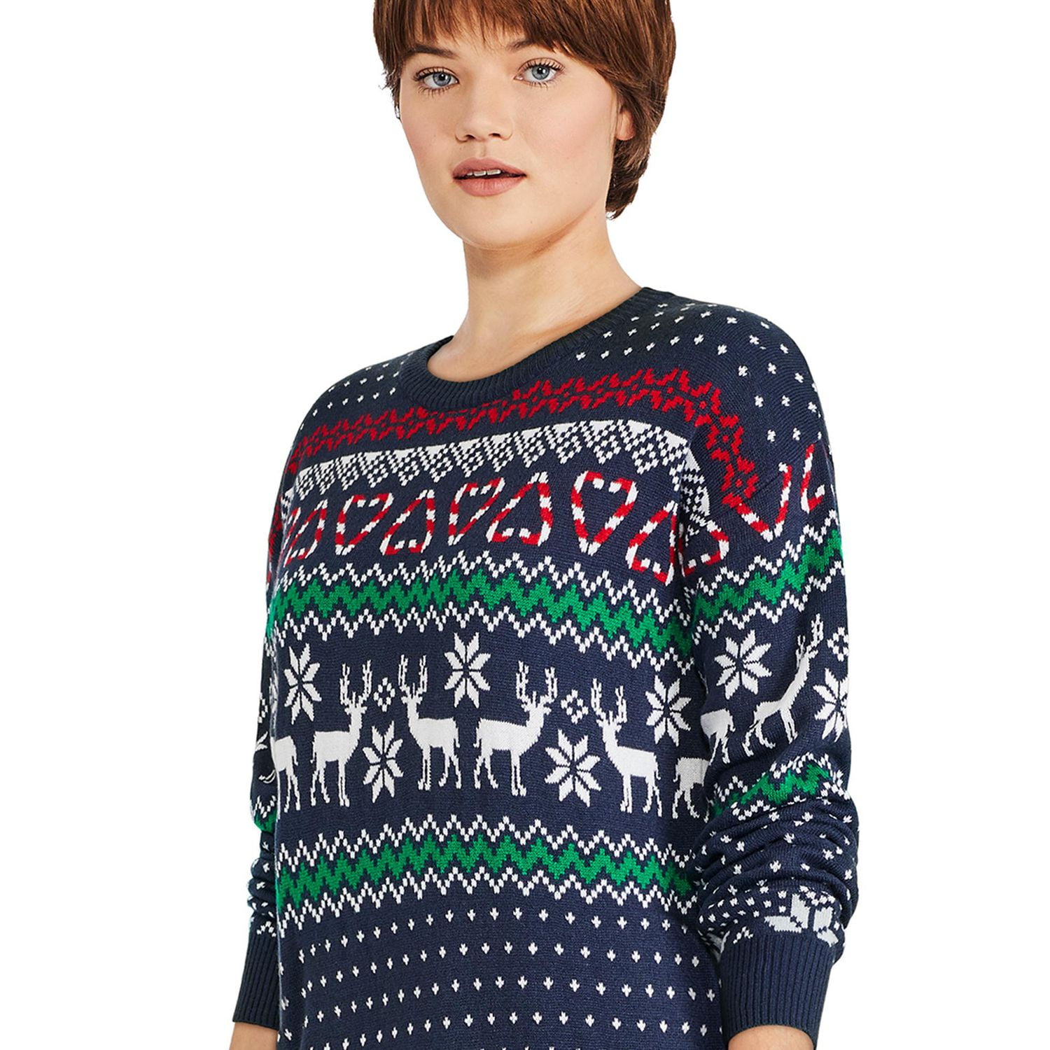 George Women's Christmas Sweater Dress