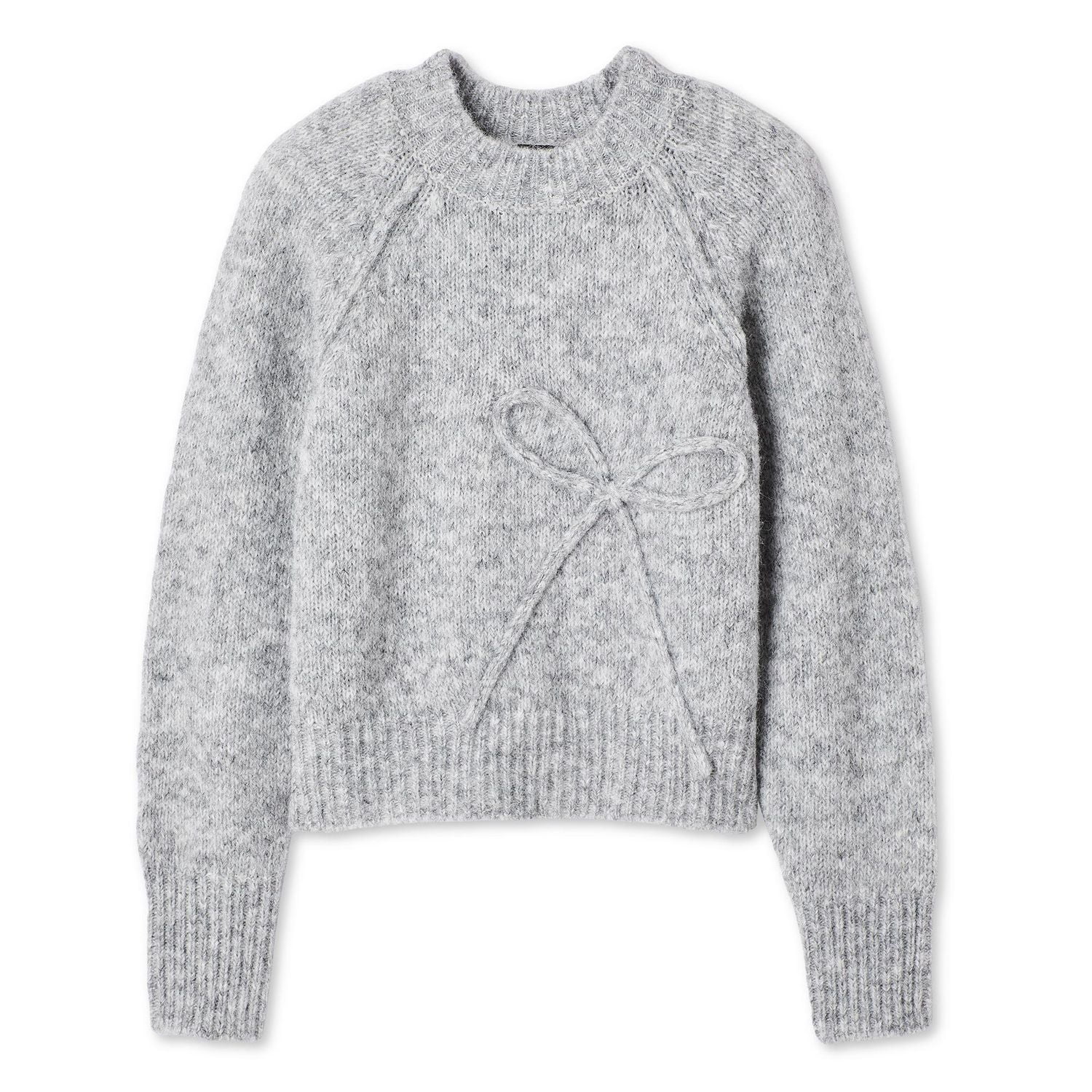 No Boundaries Women's Bow Sweater
