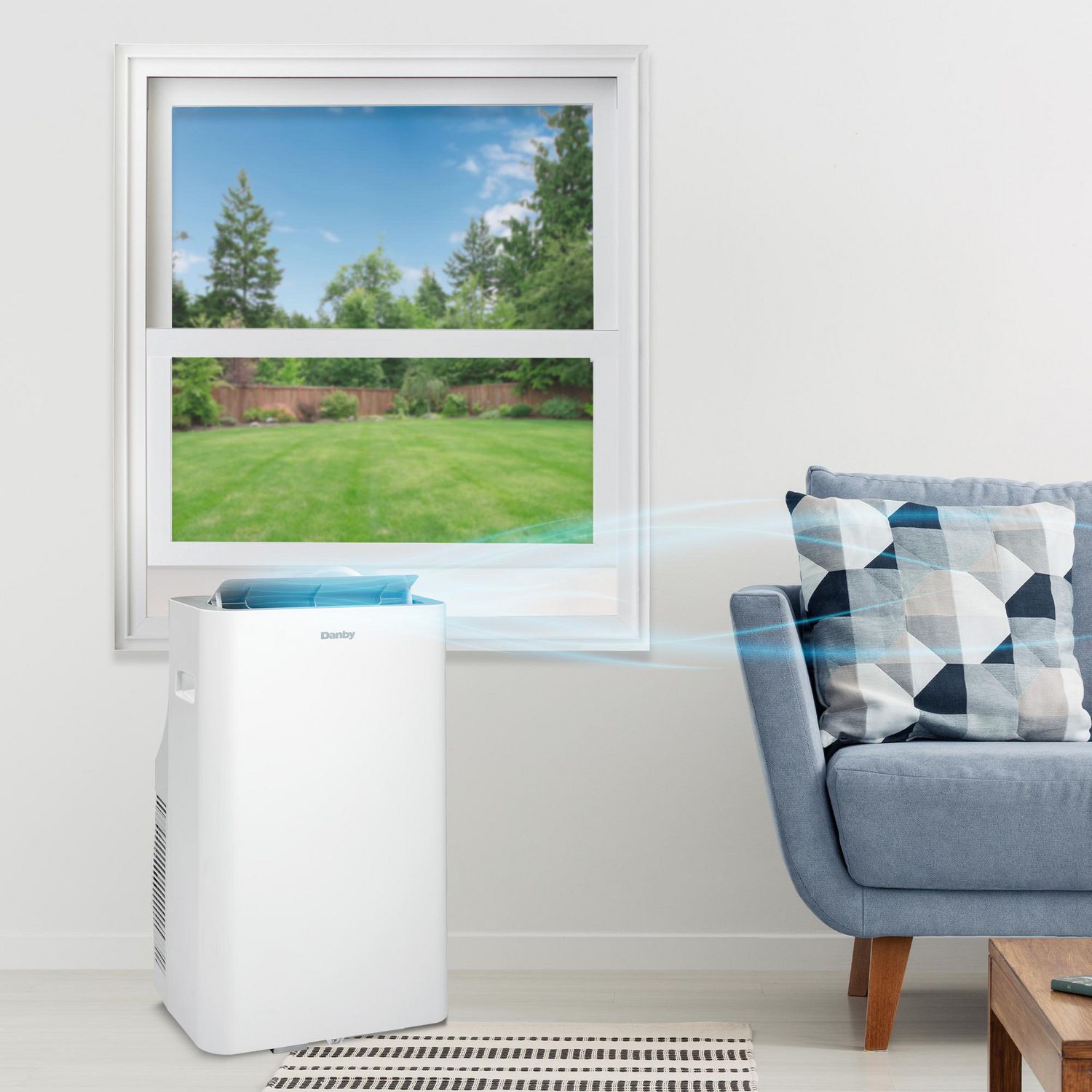 Danby DPA072B8WDB 6 12000 BTU 7200 SACC Portable AC in White