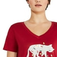 thumbnail image 4 of George Women's V-Neckline Pajama Tee, 4 of 6