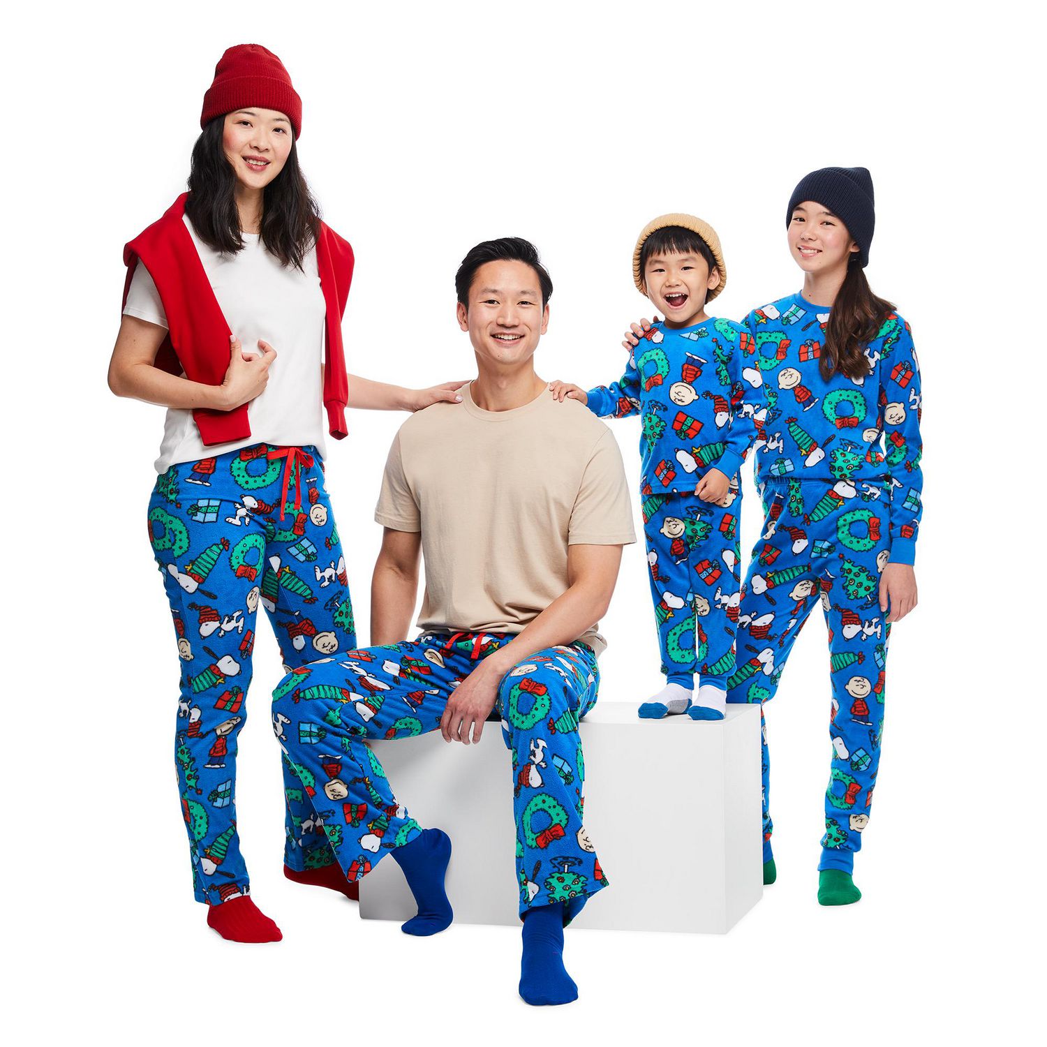 Pyjamas en micropolaire Peanuts pour toute la famille