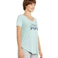 thumbnail image 2 of George Women's V-Neckline Pajama Tee, 2 of 6
