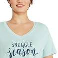 thumbnail image 4 of George Women's V-Neckline Pajama Tee, 4 of 6