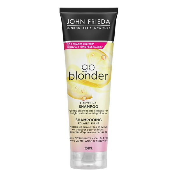 Shampoing éclaircissant Go Blonder de John Frieda 250 mL