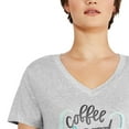 thumbnail image 4 of George Women's V-Neckline Pajama Tee, 4 of 6