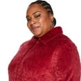 thumbnail image 4 of Iyla Women's Plus Zip Front Robe, 4 of 6