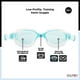 Lunettes de natation Dolfino Pro Accel pour enfants - <br>Turquoise / Clair Lunettes de natation enfant – image 2 sur 6