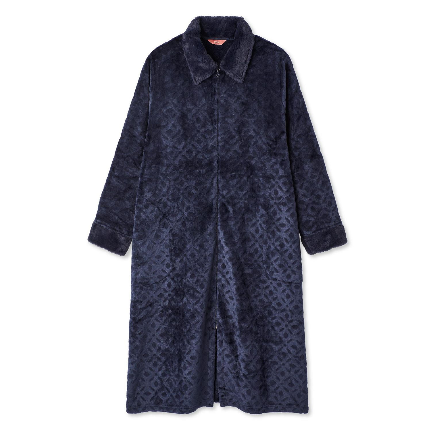 Iyla Women's Plus Zip Front Robe