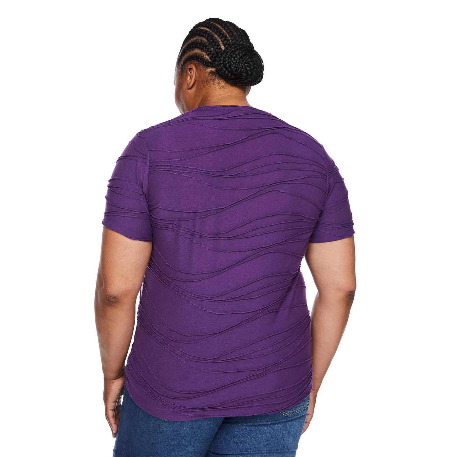 Iyla Women's Plus Ripple Tee