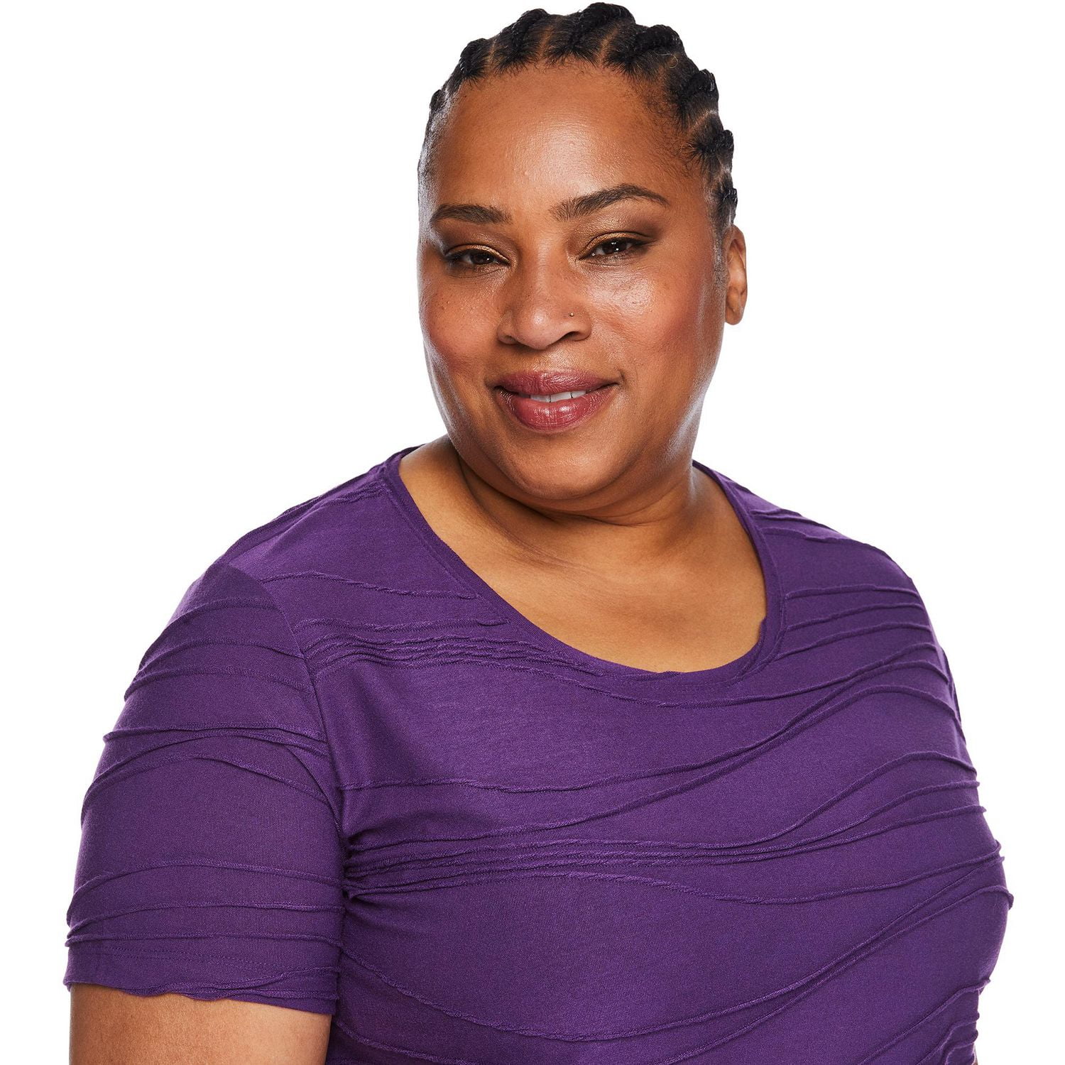 Iyla Women's Plus Ripple Tee