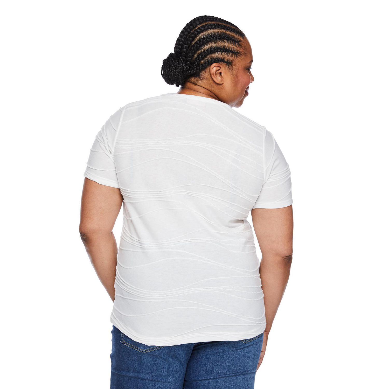 Iyla Women's Plus Ripple Tee