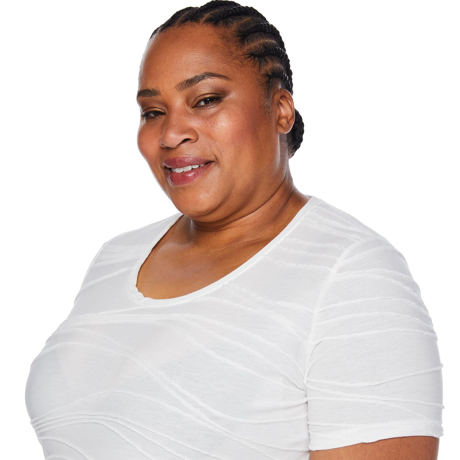 Iyla Women's Plus Ripple Tee