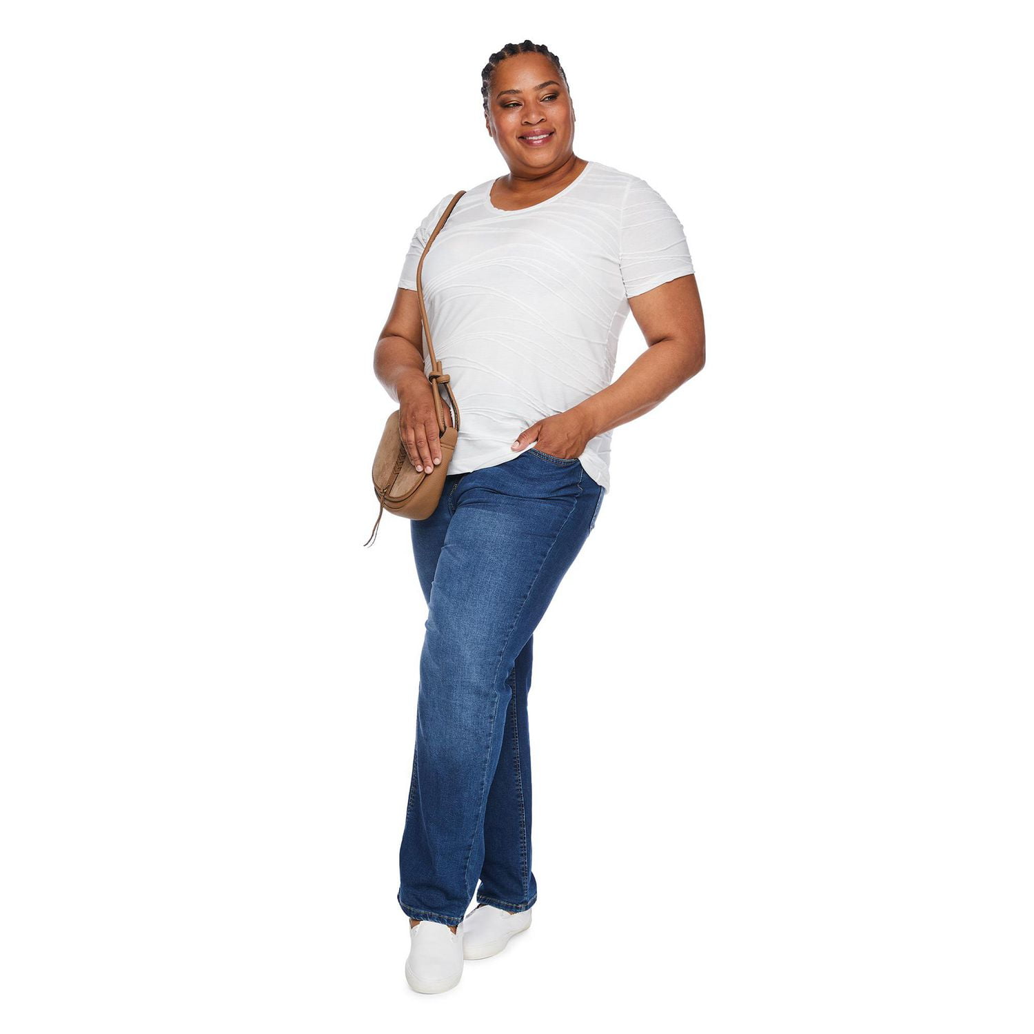 Iyla Women's Plus Ripple Tee