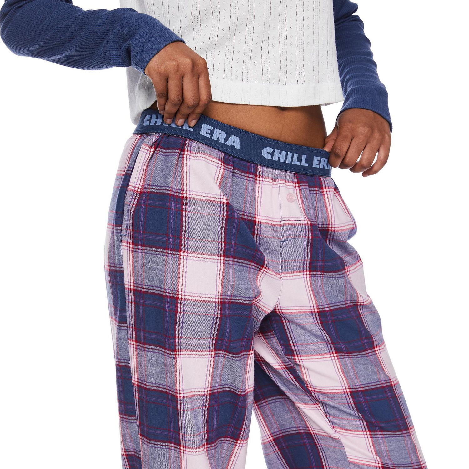No Boundaries Women's Flannel Pajama Pant, Sizes XS-XXL
