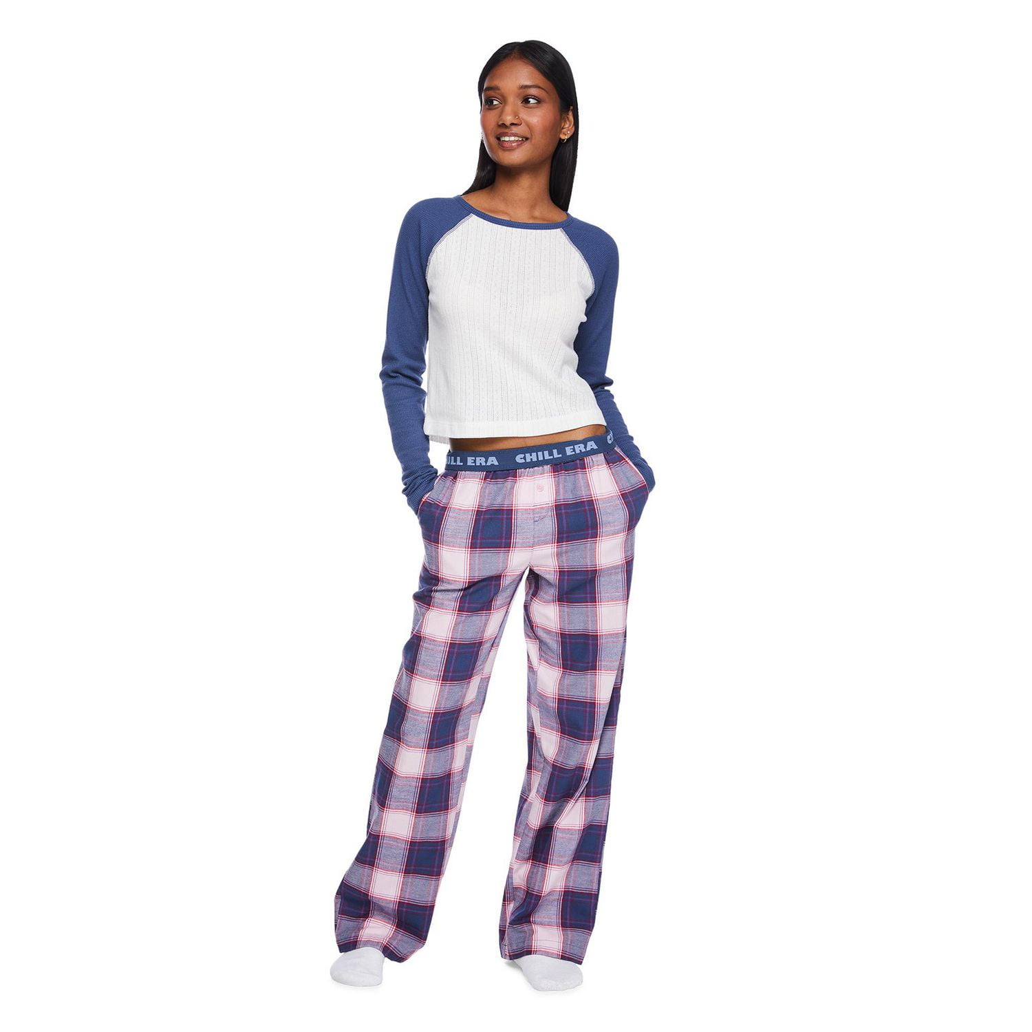 No Boundaries Women's Flannel Pajama Pant, Sizes XS-XXL