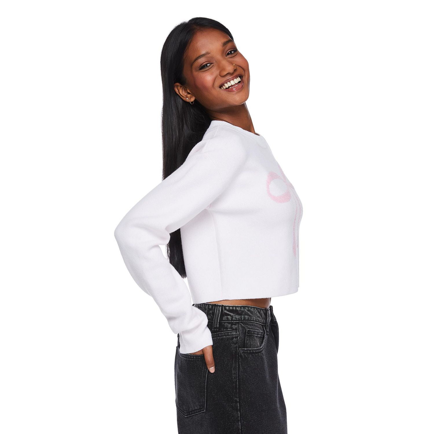 Chandail écourté No Boundaries pour femmes