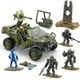 MEGA HALO FLEETCOM Warthog Vehicle Building Kit with 5 Micro Action Figures (462 pieces), Ages 13+ - image 2 of 6