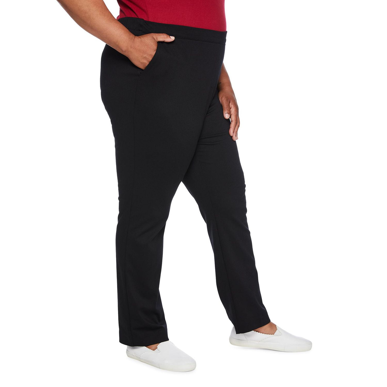 Pantalon à jambe droite Iyla Plus pour femmes
