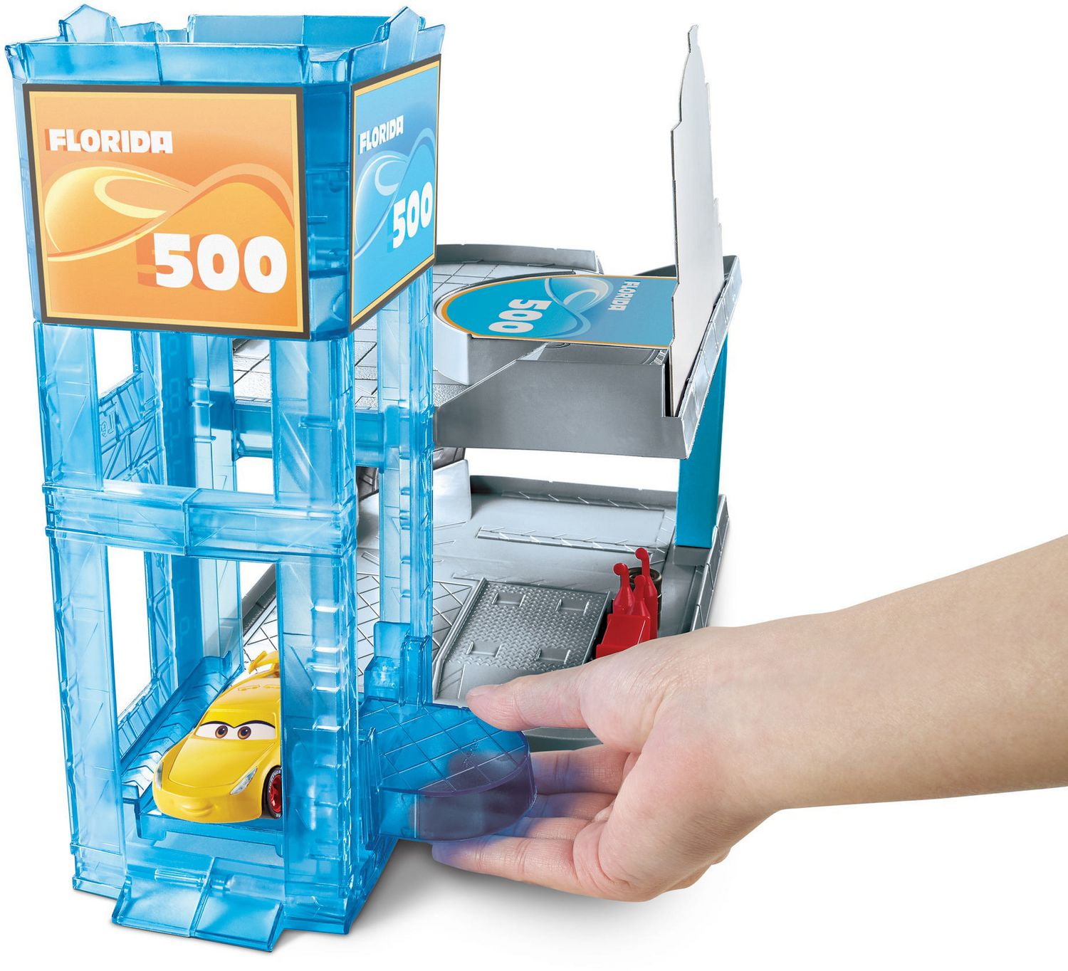 Disney Pixar Cars Florida 500 Racing Garage Playset Walmart