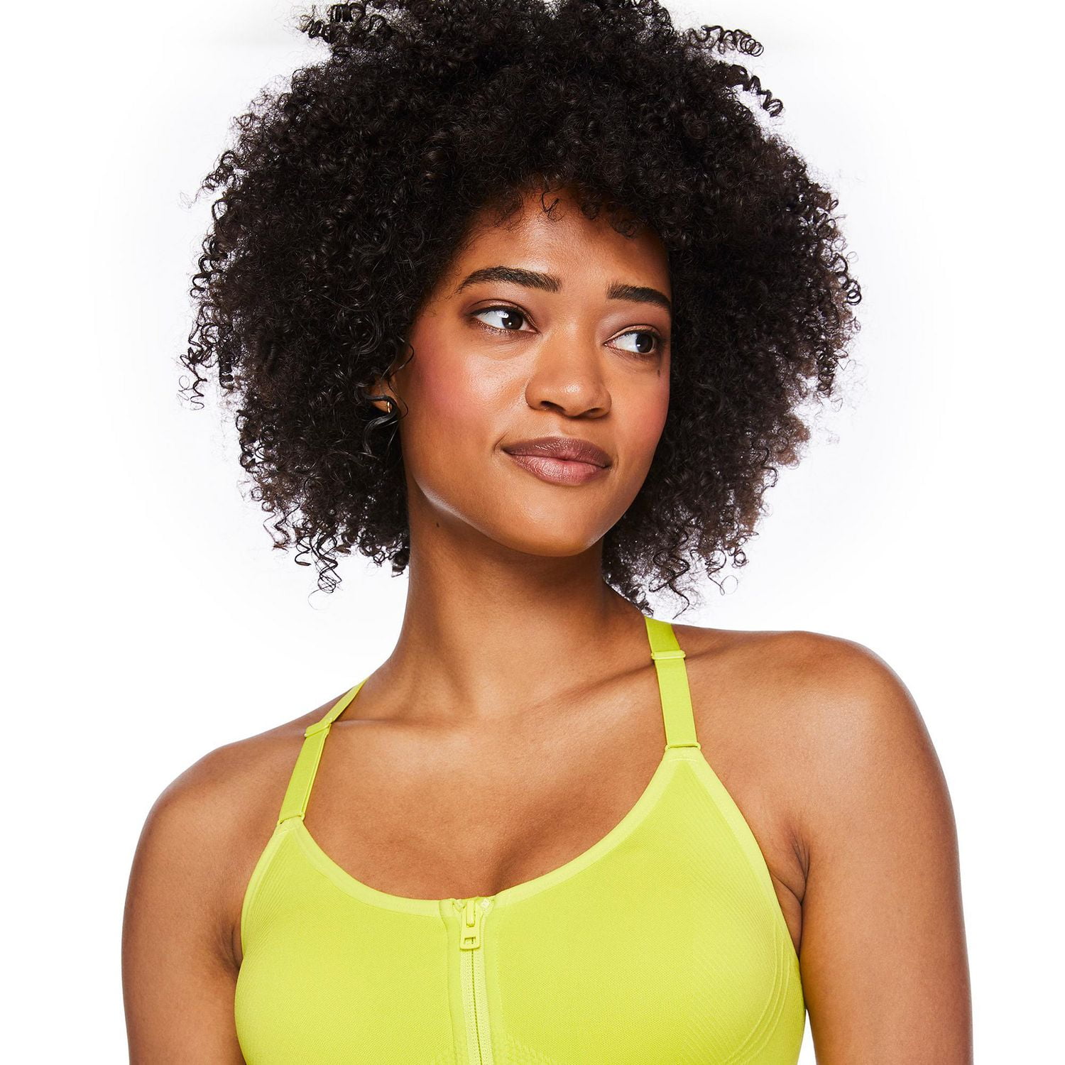 Soutien-gorge zippé Athletic Works pour femmes Tailles TP–TTG