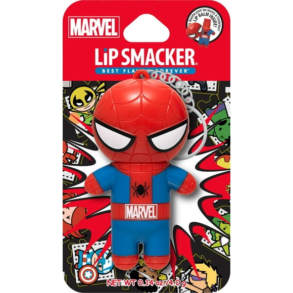 Lip Smackers Marvel Super HERO Spiderman Lip Balm, Marvel Superhero Lip Balm - Spiderman