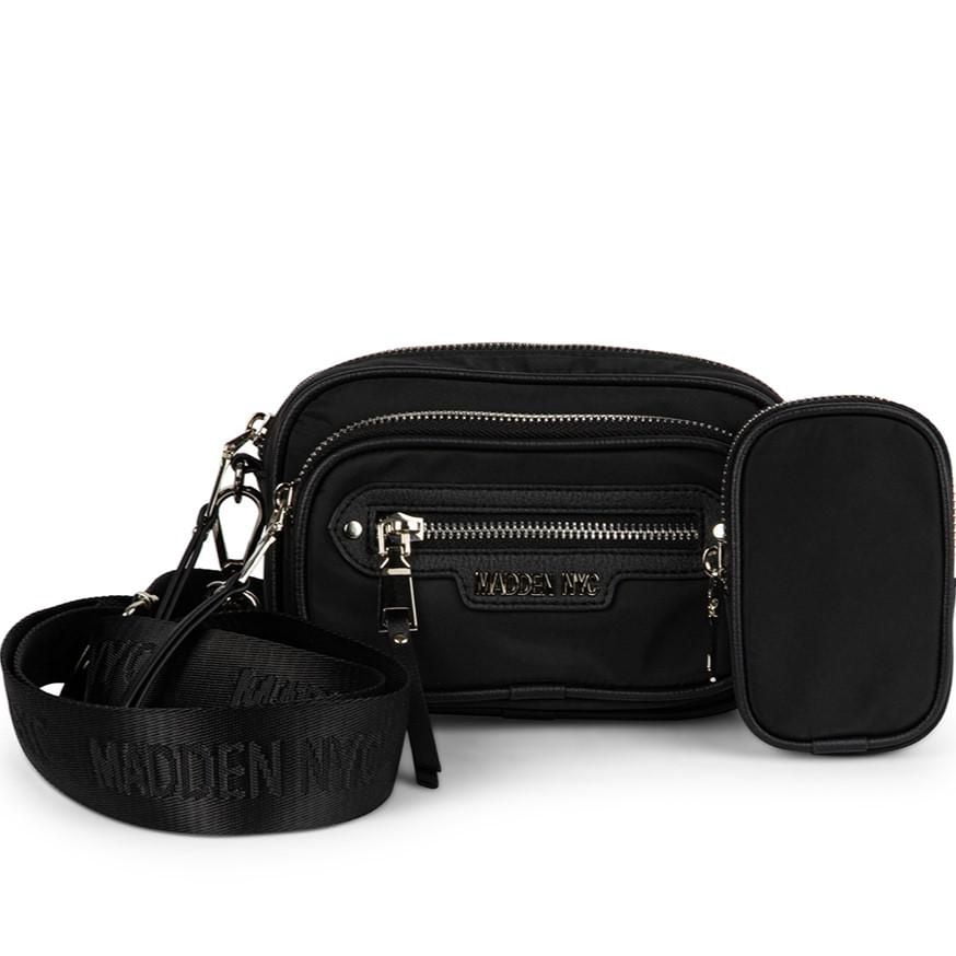 MMM⑥ bag MM6 Maison Margiela numbers-plaque Mini Bag | Black