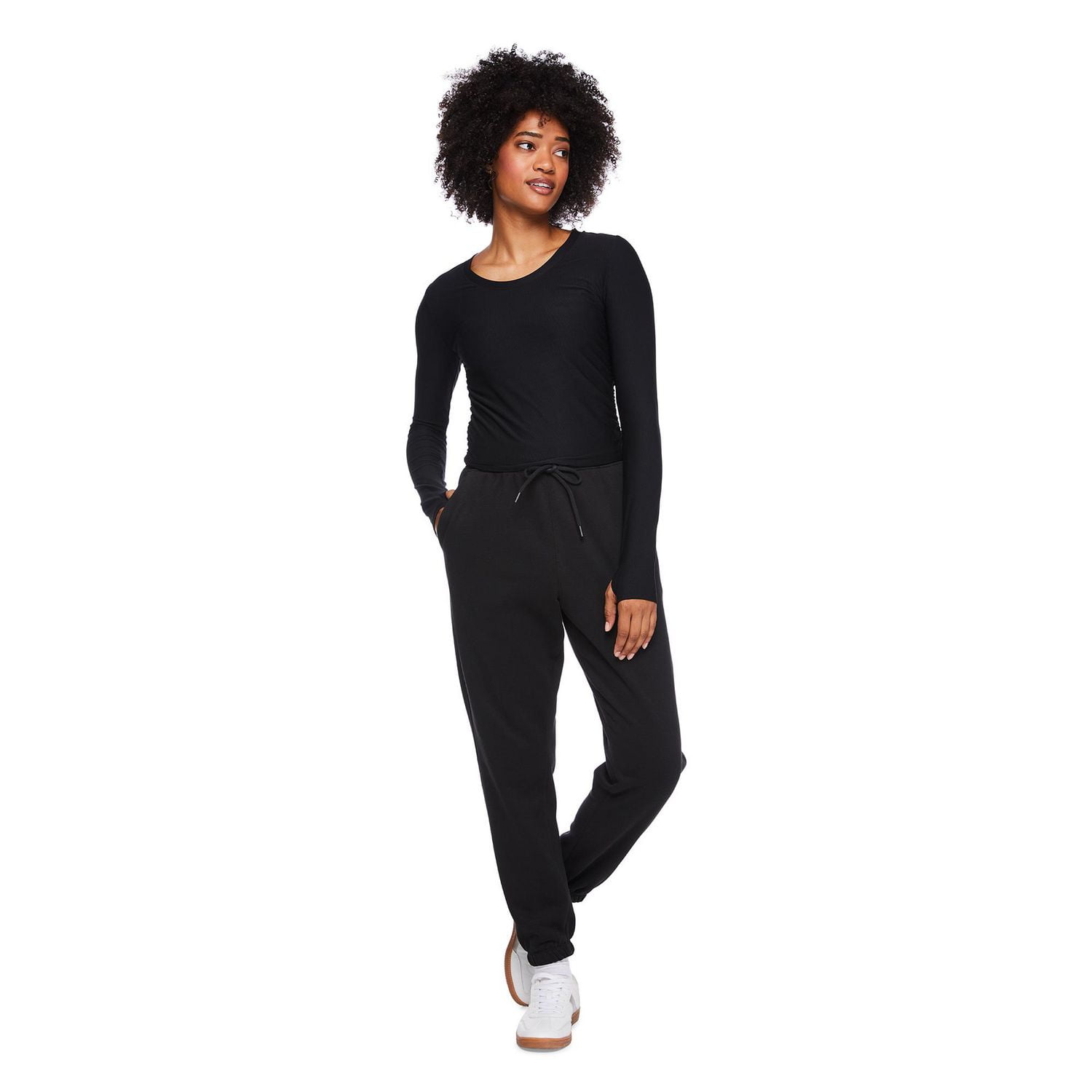 Jogger sport Athletic Works pour femmes Tailles TP–TTG