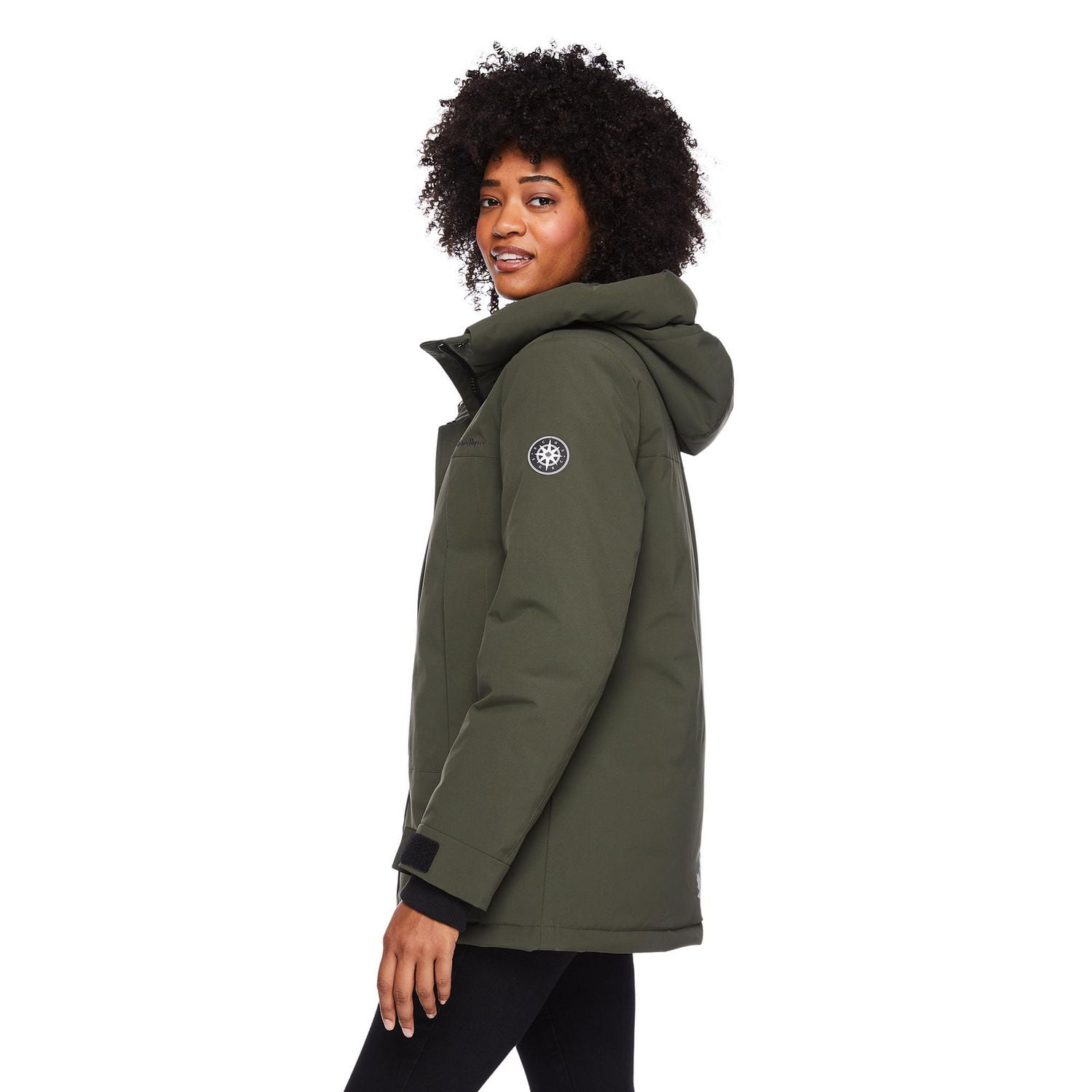 Parka en duvet Canadiana x SGRC pour femmes