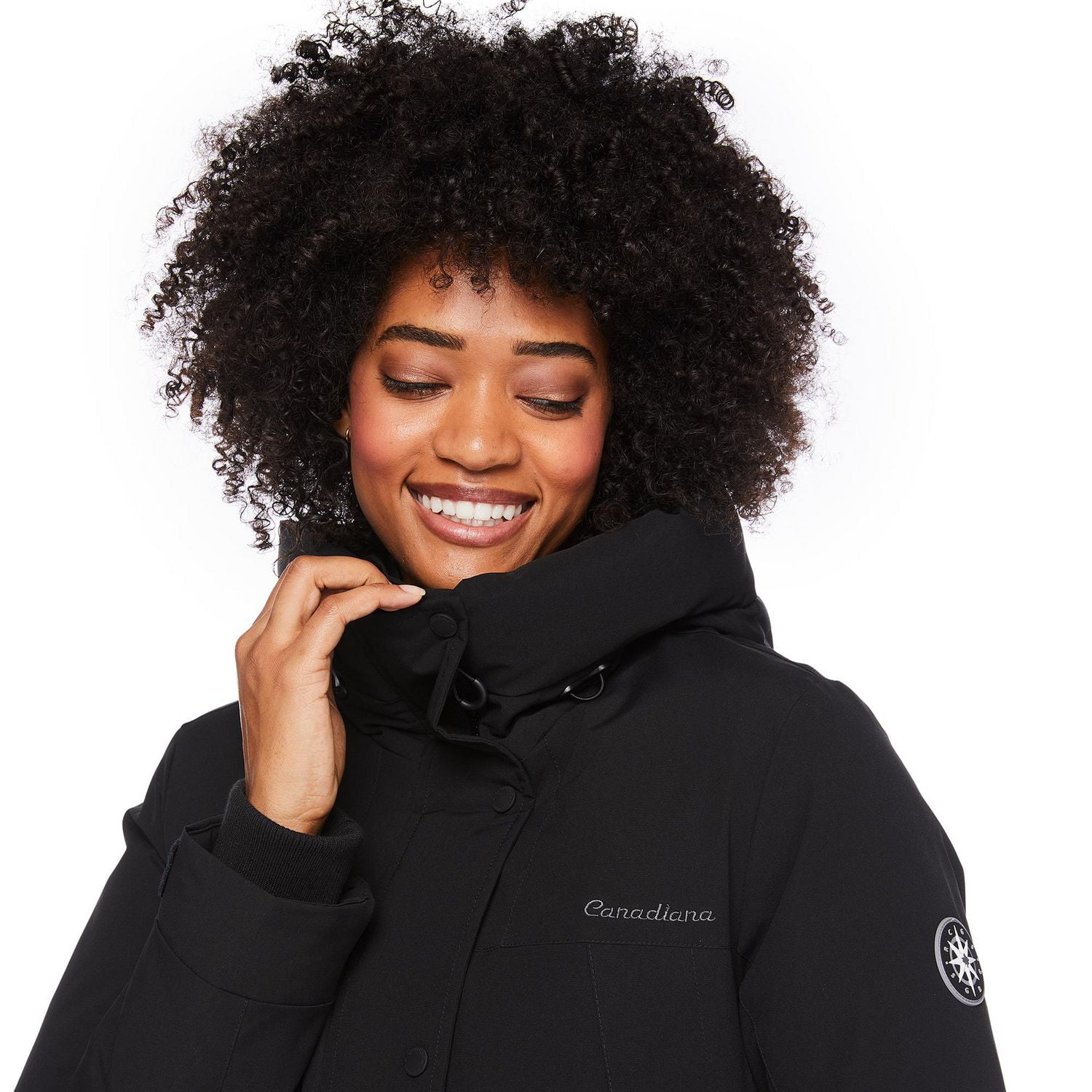 Parka en duvet Canadiana x SGRC pour femmes