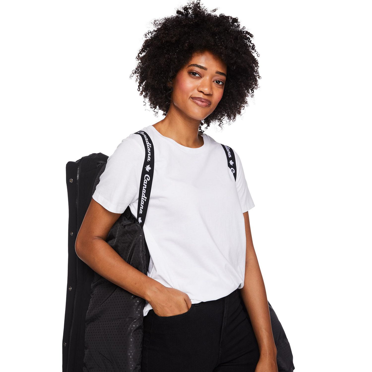 Parka en duvet Canadiana x SGRC pour femmes