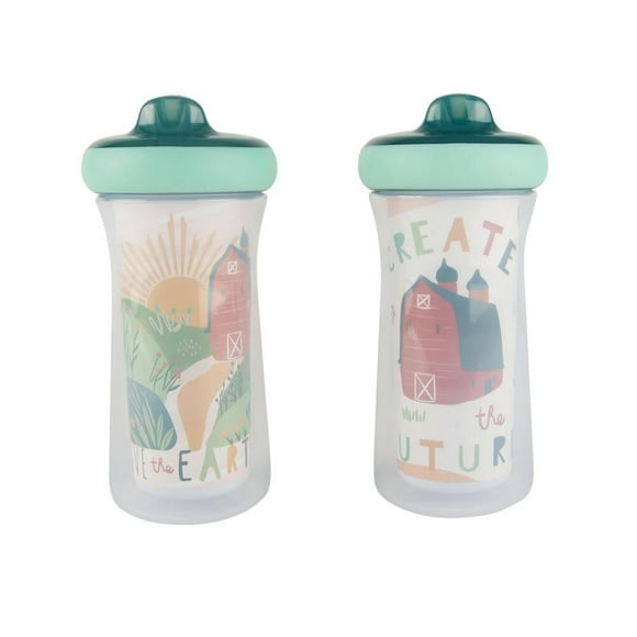 TFY DROP GUARD ISOTHERME 9 OZ GOBELET À BÉBÉ 2 PK