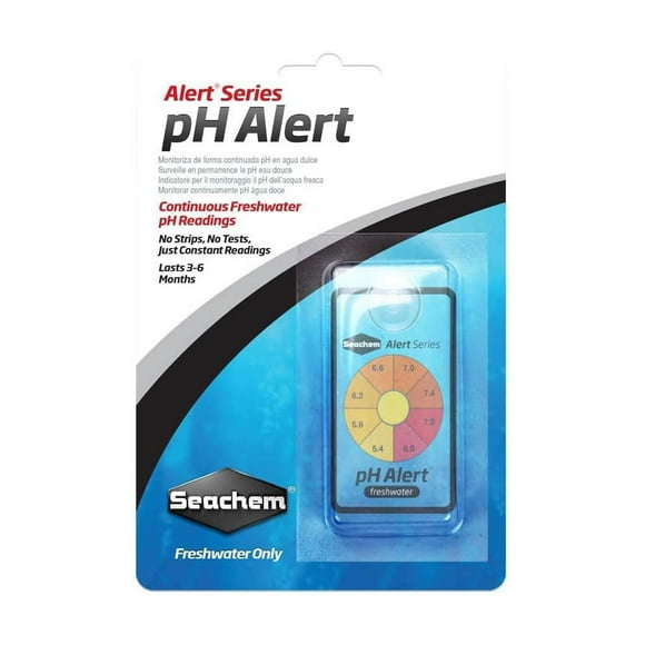 Seachem PH Alert Aquarium Stick On Monitor
