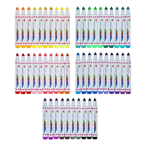 Tulip Fabric Markers 10-pkg-neon