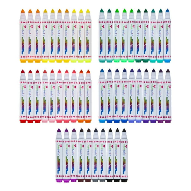 Sharpie 1779005 Stained Fabric Markers, Brush Tip, Assorted Colors, 8-Count