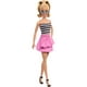 Barbie Fashionistas Doll #213, Blonde with Striped Top, Pink Skirt & Sunglasses, 65th Anniversary, Ages 3+ - image 1 of 6