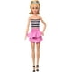 Barbie Fashionistas Doll #213, Blonde with Striped Top, Pink Skirt & Sunglasses, 65th Anniversary, Ages 3+ - image 4 of 6