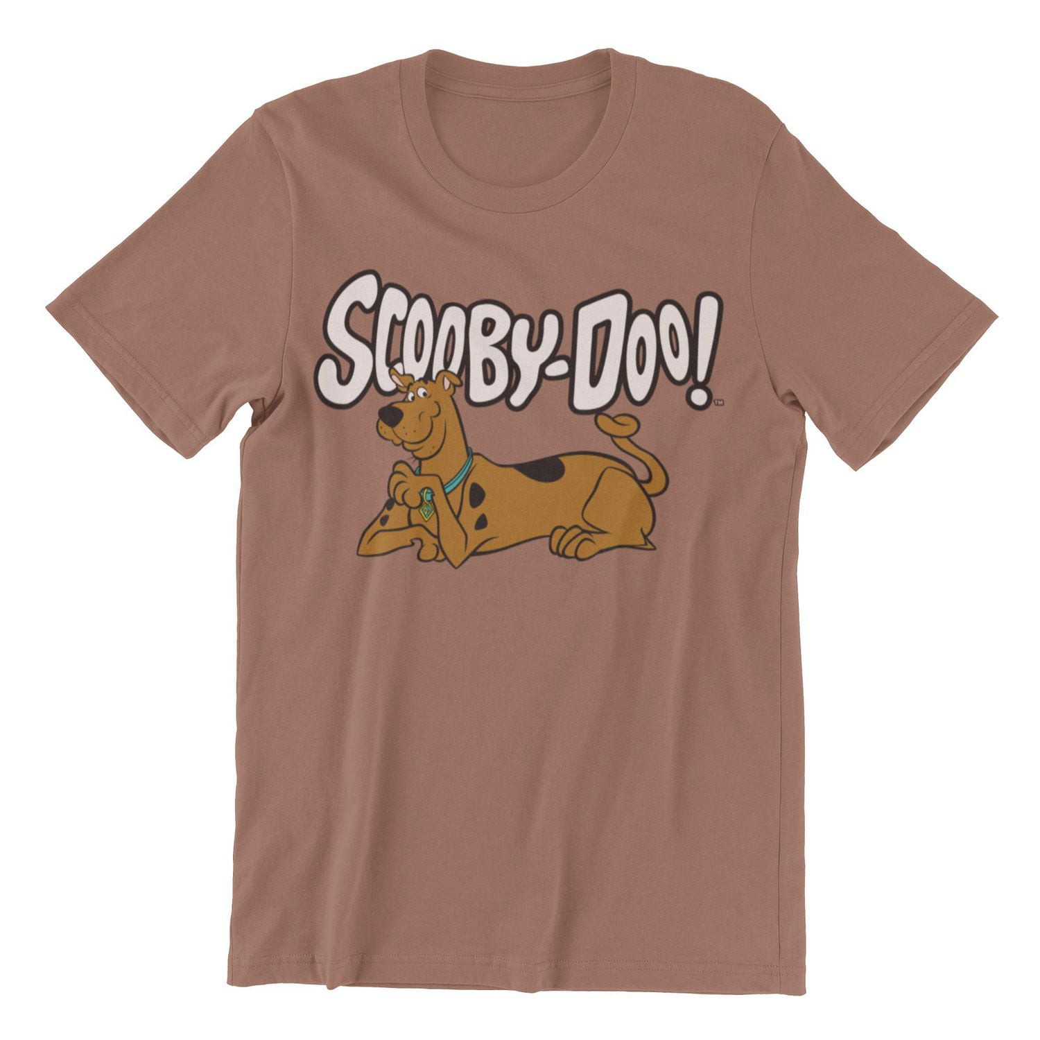 SCOOBY DOO Tee shirt femme. Ce t-shirt à manches courtes et col rond pour femme peut facilement être porté avec votre jean ou votre bas préféré et