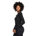 thumbnail image 2 of Athletic Works Women's Ruched Crop Tee, 2 of 6