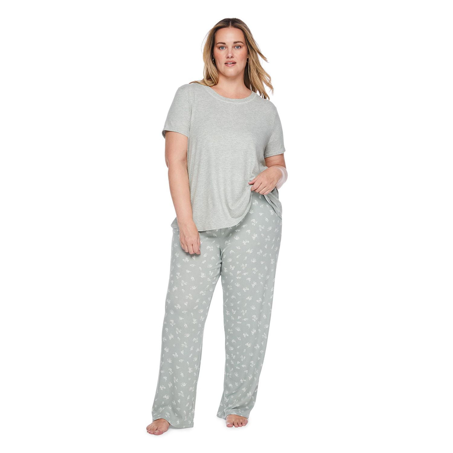 Pyjama 2 pièces George Plus pour femmes Tailles 1X-4X