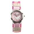 thumbnail image 1 of Discovery Pink Nylon Fastwrap Analog Watch, 1 of 1