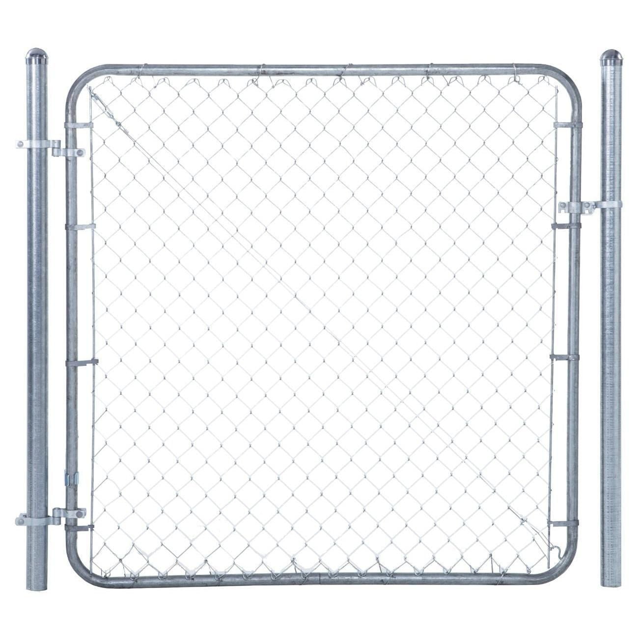 Dog proof chain link fence gate best sale