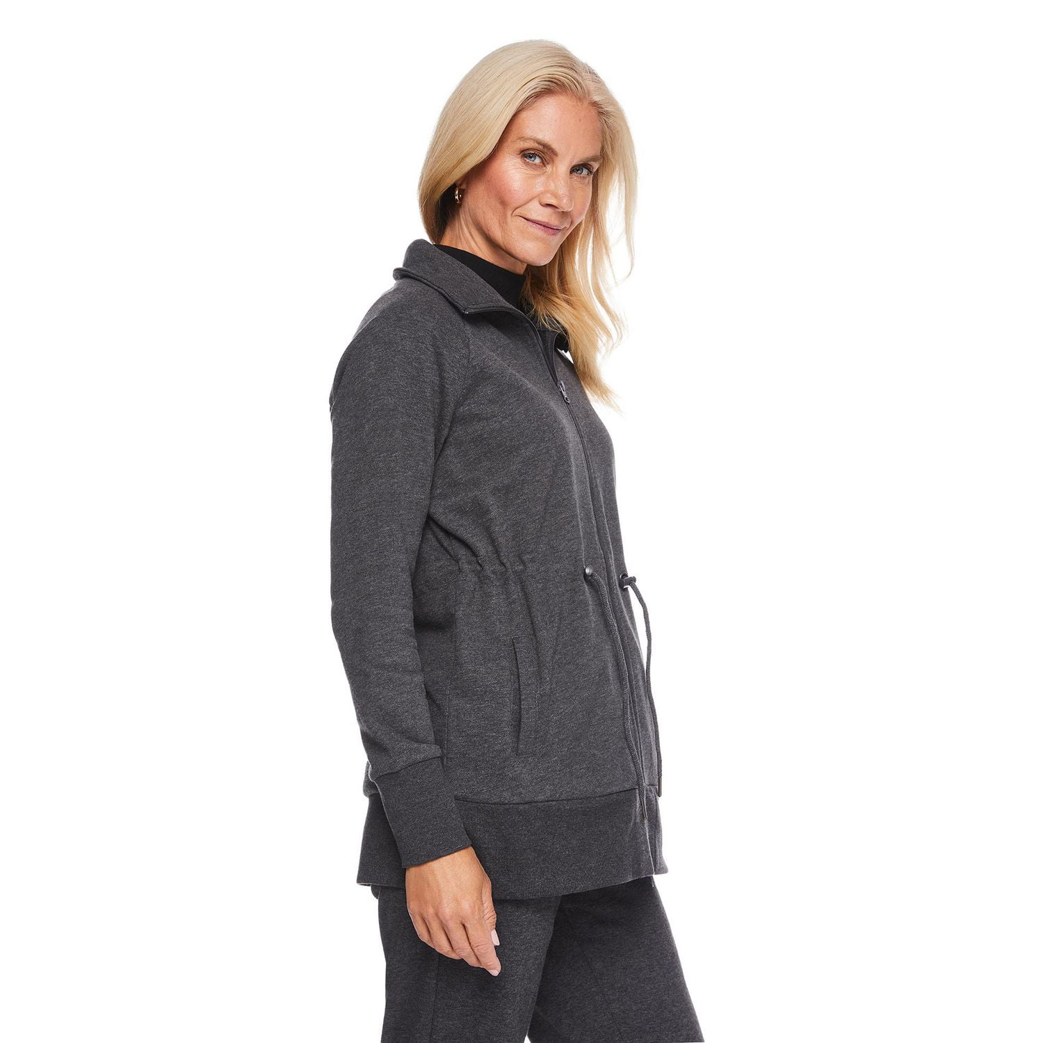 Iyla Women's Longline Athleisure Jacket, Sizes S-XXL