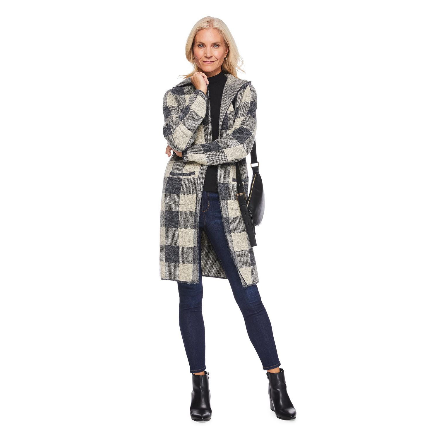 Iyla Women's Hooded Coatigan, Sizes S-XXL