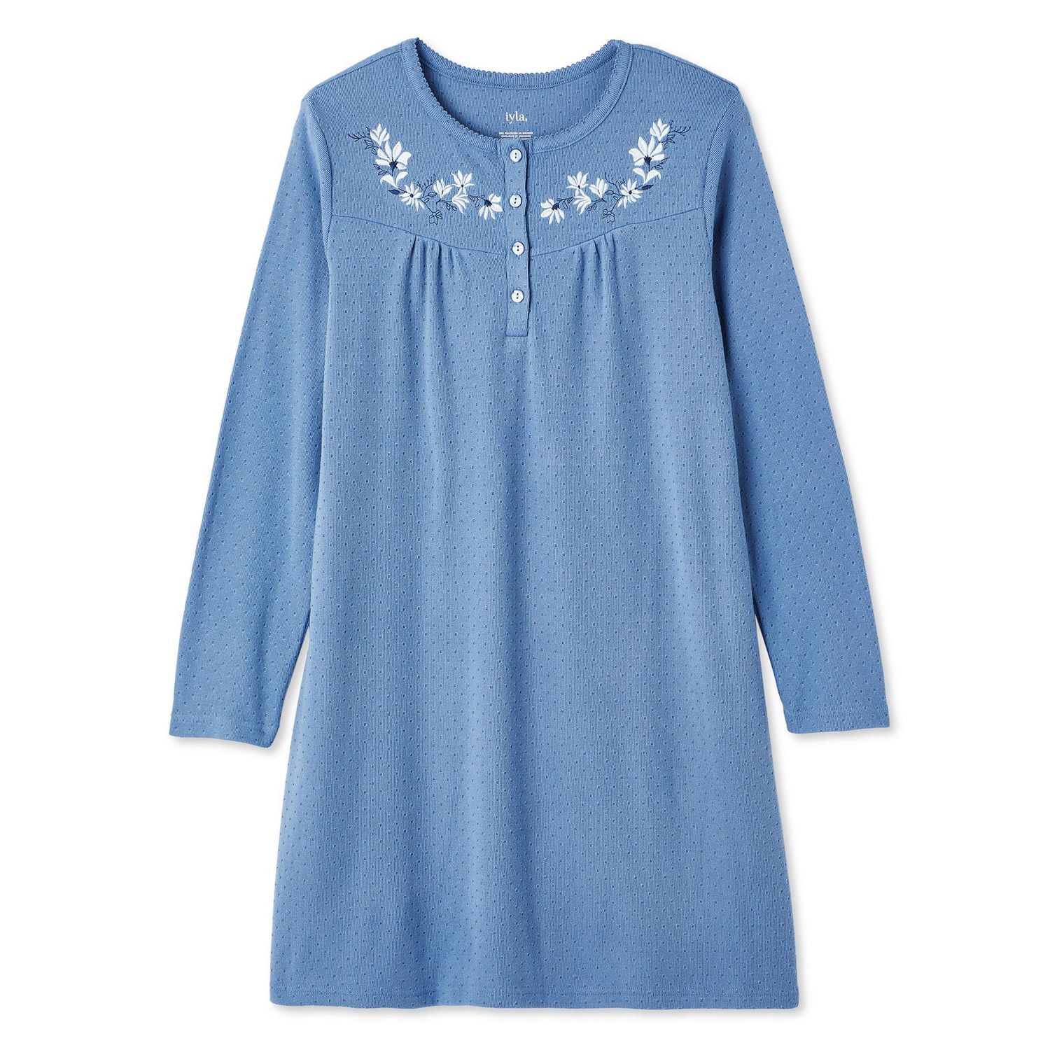Iyla Women's Henley Nightgown
