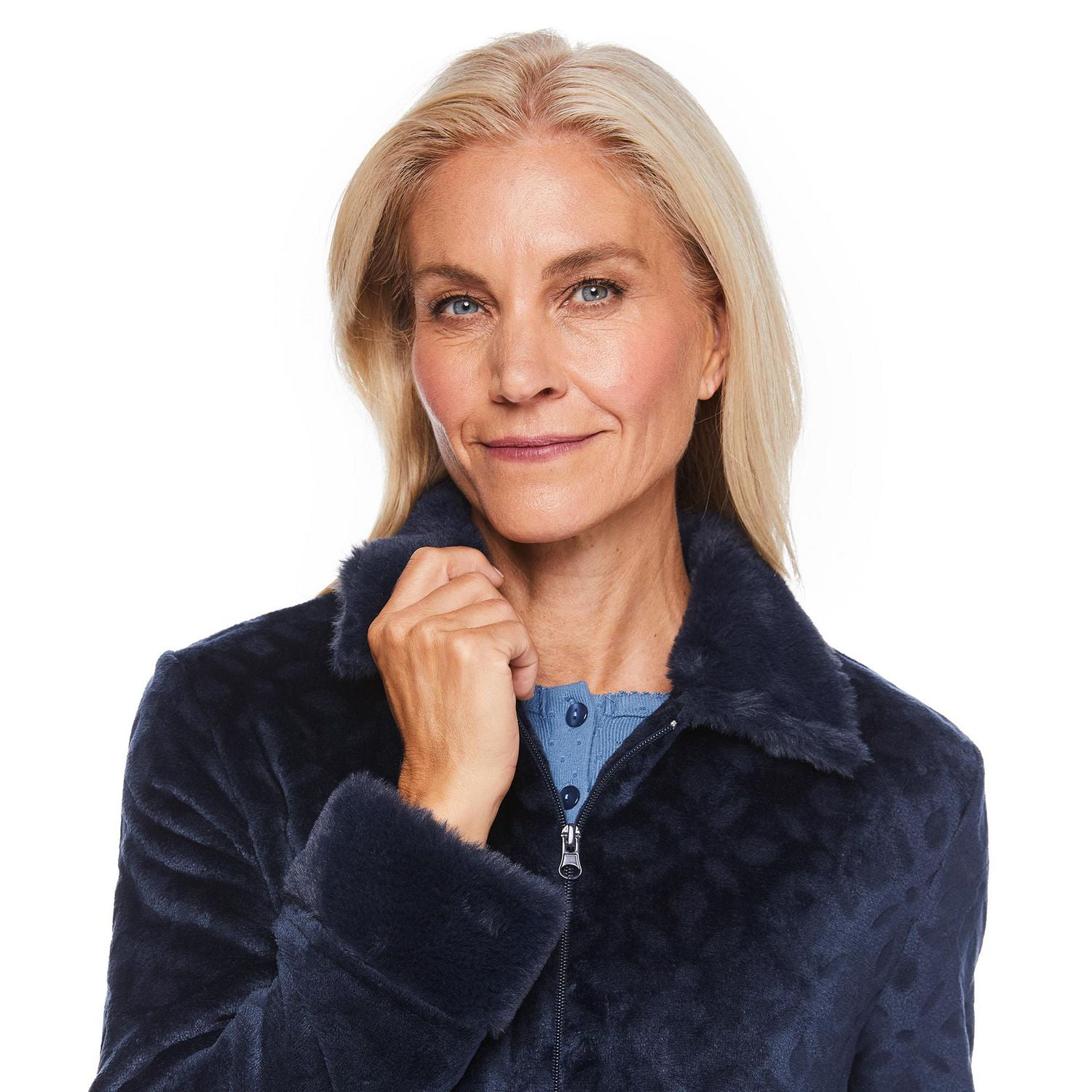 Iyla Women's Zip Front Robe