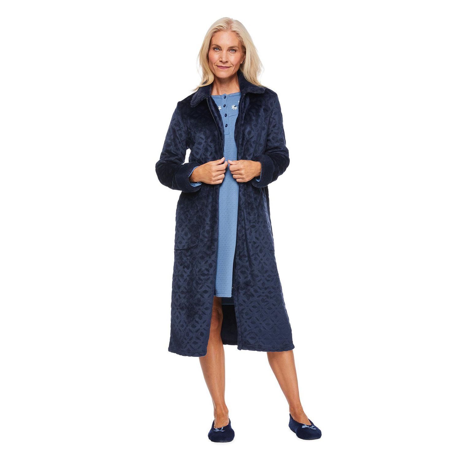Iyla Women's Zip Front Robe
