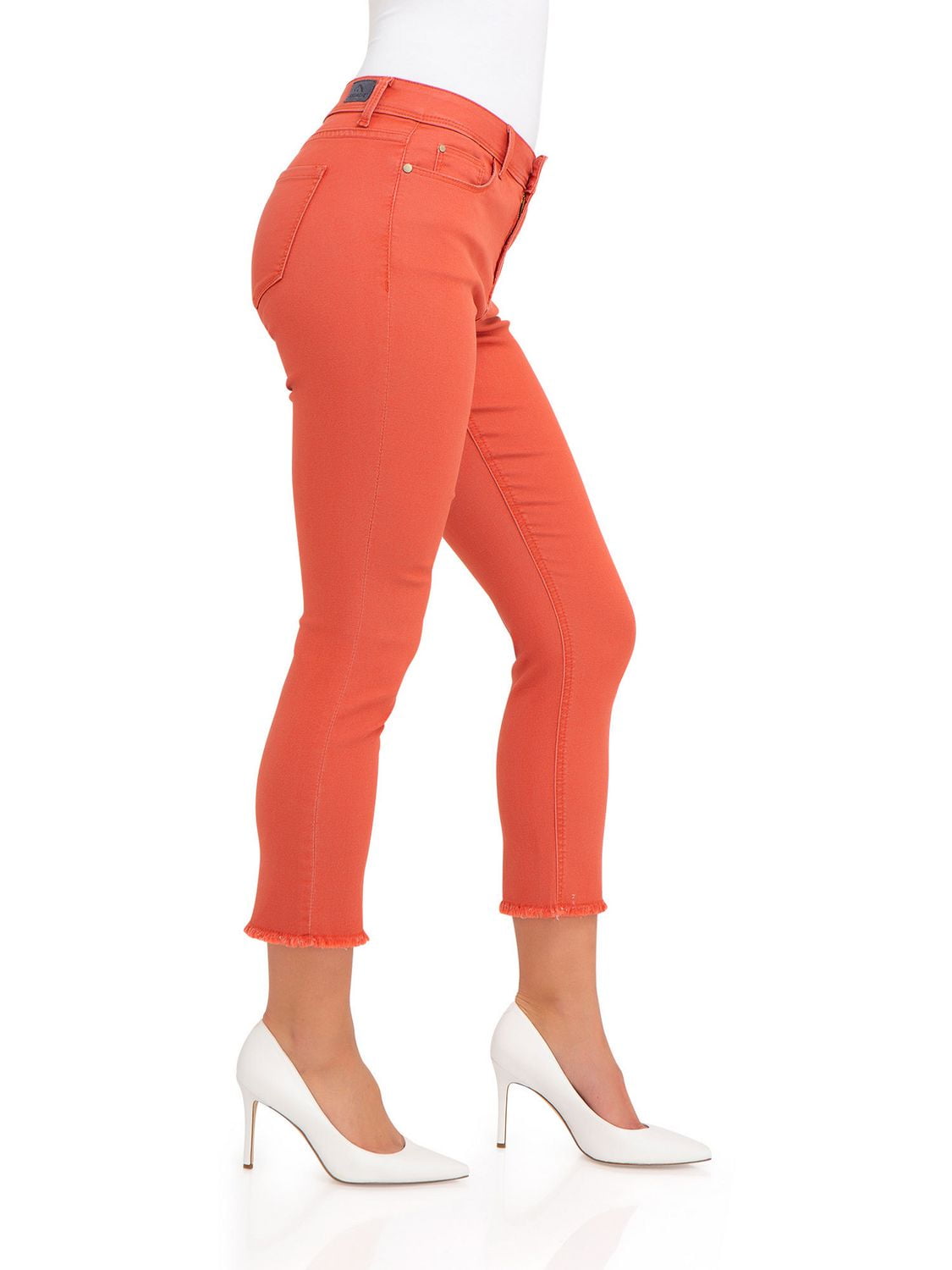 Jordache Women's High Rise Cropped Skinny