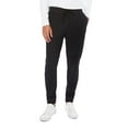 thumbnail image 1 of Jeaniologie ™ Men's Pull-on Jogger With Rib Waist & Leg Cuffs Black, 1 of 6
