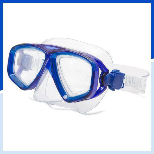 Dolfino Pro Vega Youth Swim Mask - Blue 