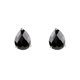 Sterling Silver Black Cubic Zirconia Earrings - image 1 of 1
